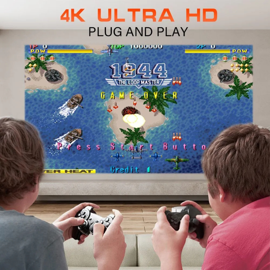 4k Projector With Retro Gaming Console | Buy 1, Get 1 Free